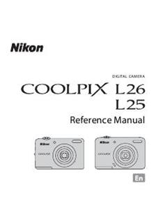 Nikon Coolpix L25 manual. Camera Instructions.